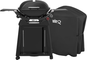 Weber Q2800N+ met Onderstel +  Luxe Hoes voor Q-serie met Onderstel