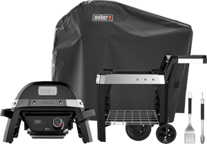 Weber Pulse 1000 met Onderstel Starterspakket