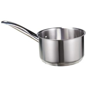 PULSIVA Steelpan Cook; 1900ml, 16x9.5 cm (ØxH); zilver; rond