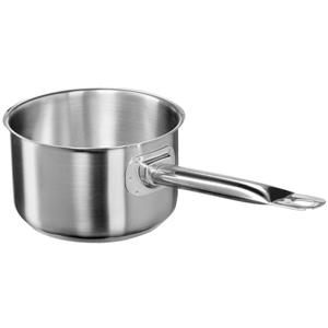 Vega Steelpan Professional zonder deksel; 1900ml, 16x10 cm (ØxH); zilver; rond