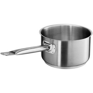 Vega Steelpan Professional zonder deksel; 2700ml, 18x11 cm (ØxH); zilver; rond