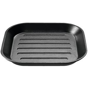 Vega Serveerpan Pegosi vierkant; 20.5x20.5 cm (LxB); zwart; vierkant