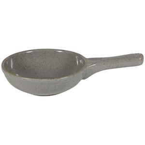 Serveerpan Stonecast Peppercorn; 370ml, 23 cm (Ø); grijs/bruin; rond; 6 stuk / verpakking
