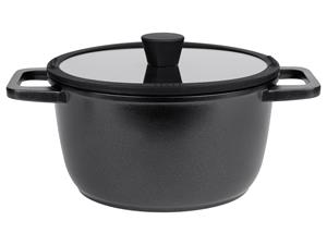Livarno home Aluminium kookpan Ø 24 cm (Zwart)