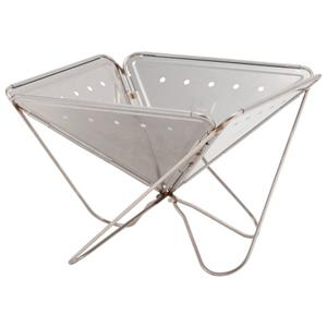 Snow Peak  Pack & Carry Fireplace XL - Drogebrandstofkookstel metallic