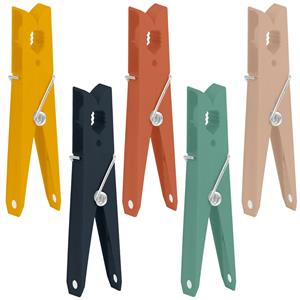 Urban Living Jumbo Size wasknijpers - 48x - kunststof - 9.5 cm -