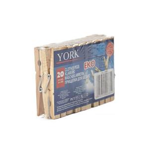 Cleany Wasknijpers 20st Hout