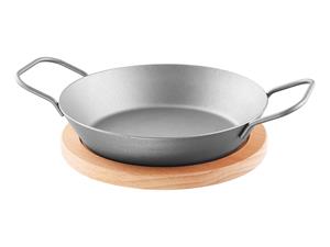 Grillmeister IJzeren BBQ-/grillpan (Ijzeren BBQ-pan Ø 20 cm)