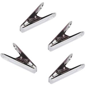 Urban Living Basic Size wasknijpers - 40x - rvs metaal - 7 cm -