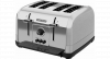 Morphy Richards 240130 broodrooster 4 snede(n) 1800 W Geborsteld staal - Zilver