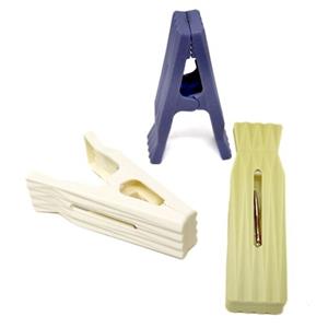Concorde wasknijpers - 80x - kleurenmix - kunststof - 7 cm -