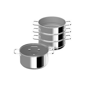 BergHOFF Helix 5-delig steamer set - Dina