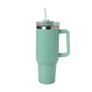 Sola Drinkbeker - turquoise - rvs - 1.1 liter