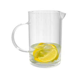 Gerimport Schenkkan water/wijn karaf Lucia - borosilicaat glas - 850 ml - 10 X 17 X 16 CM -