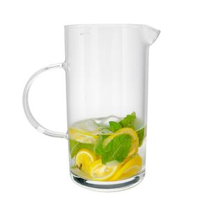 Gerimport Schenkkan water/wijn karaf Lucia - borosilicaat glas - 1050 ml - 10 X 17 X 19 CM -
