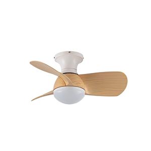 CristalRecord Plafondventilator Epona Mini Ø 64 cm hout wit