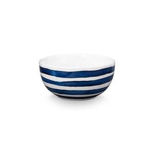 Vtwonen  Beschilderde Kommen - Blauw, Wit - 20.5cm - Set van 2