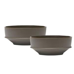 Serax  Kelly Wearstler - Dune Kom Ø 14,5 cm - 2 st. - Slate