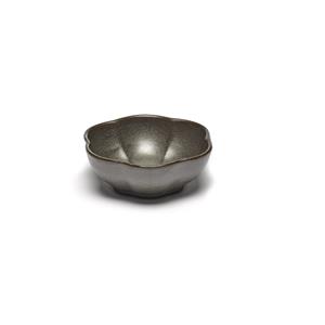 SERAX  Inku - Kom geribbeld M 11cm Groen