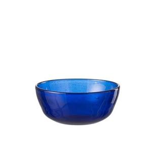 J-Line schaal Lisboa - glas - blauw