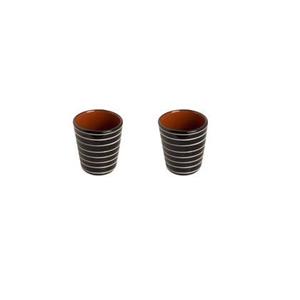 Colori del Sud Beker Mezquita 20 cl Wit Blauw Bruin 2 stuks