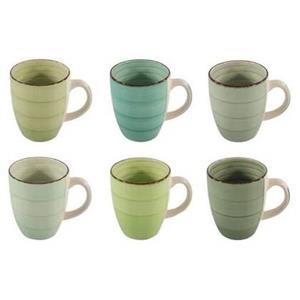 Cookinglife Studio Tavola Mokken Summer Green 350 ml - 6 stuks