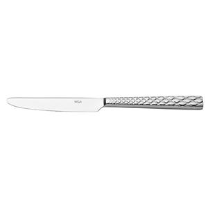 Vega Voorgerechten-/dessertmes Brilio holheft; 21.2 cm (L); zilver, Handvat zilver; 12 stuk / verpakking