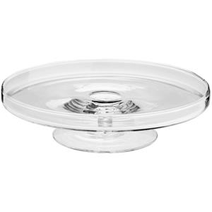 Vega Taartplateau Nora met voet; 38x15 cm (ØxH); transparant