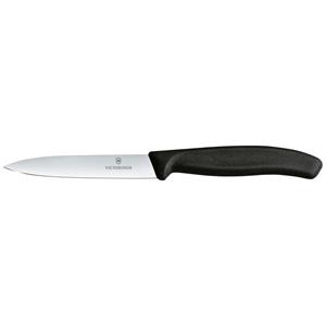 Victorinox Groentemes Swiss Classic, recht; Lemmetlengte 10 cm, 21.2 cm (L); zilver/zwart; 6 stuk / verpakking