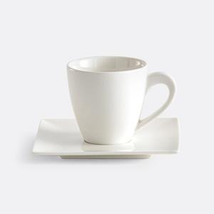 LA REDOUTE INTERIEURS Set van 4 expresso kopjes en schoteltjes Hivane