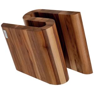 Vega Messenblok Abegail; 17x27.5x26.5 cm (LxBxH); walnoot naturel