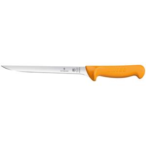 Victorinox Swibo vis fileermes, recht, flexibel; Lemmetlengte 20 cm, 33.3 cm (L); zilver/oranje