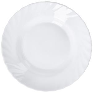 Arcoroc Diep bord Trianon; 350ml, 22.5 cm (Ø); wit; rond; 6 stuk / verpakking