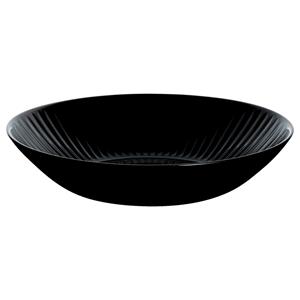 Luminarc Diep bord Cottage; 780ml, 20x4.2 cm (ØxH); zwart; rond; 6 stuk / verpakking