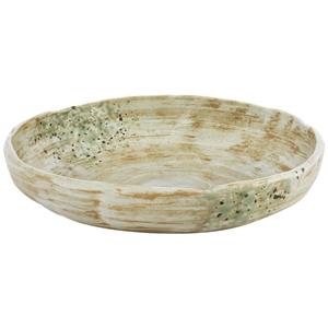 Vega Diep bord Taoqi; 800ml, 21x4 cm (ØxH); bruin/grijs; rond; 2 stuk / verpakking