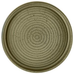 Vega Bord met hoge rand Snug; 250ml, 13.5x3 cm (ØxH); olijf; rond; 4 stuk / verpakking