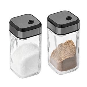 5five Peper en zout setje - glas - 90 cl - setje van 2x stuks -
