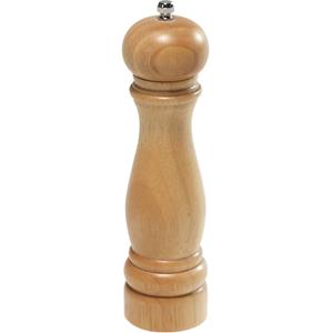 Merkloos Beukenhouten pepermolen/zoutmolen 22 cm -
