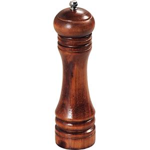 Kesper Peper- en zoutmolen - donkerbruin - 22 cm - beukenhout - molen - zoutmolen - pepermolen -