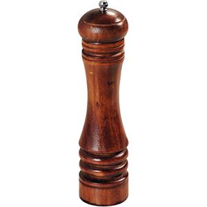 Kesper Pepermolen/zoutmolen - donkerbruin - 26 cm - beukenhout -