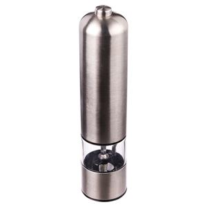 5five Elektrische pepermolen RVS zilver 23 cm inclusief batterijen -