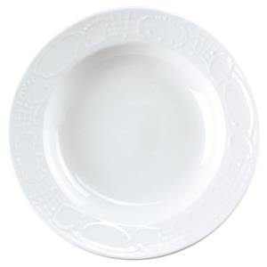 PULSIVA Diep bord Sinfonie; 200ml, 19x3.5 cm (ØxH); wit; rond; 6 stuk / verpakking