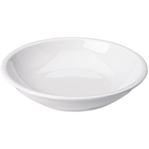 PULSIVA Diep bord Kora; 500ml, 19.5x3.5 cm (ØxH); wit; rond; 6 stuk / verpakking