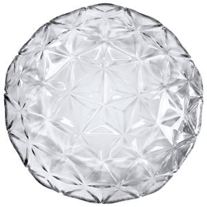 Pasabahçe Diep bord Estrella; 1100ml, 22x5 cm (ØxH); transparant; rond; 6 stuk / verpakking