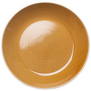 PULSIVA Diep bord Spirit; 800ml, 24x4.5 cm (ØxH); bruin; rond; 4 stuk / verpakking