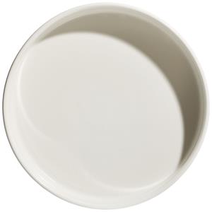 Vega Bord met hoge rand Skady mat; 750ml, 20.5x4 cm (ØxH); crème wit; rond; 4 stuk / verpakking