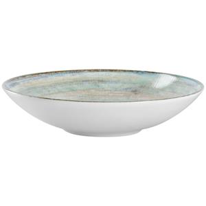 Vega Diep bord Jupiter; 700ml, 21.5x5 cm (ØxH); blauw/groen/oranje; rond; 6 stuk / verpakking