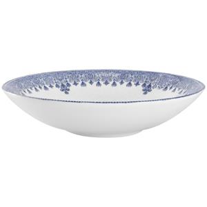 Vega Diep bord Nonna met motief; 700ml, 21.5x5 cm (ØxH); blauw/wit/rosé; rond; 6 stuk / verpakking