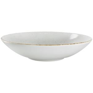 Vega Diep bord Pianta; 700ml, 21.5x5 cm (ØxH); wit/bruin; rond; 6 stuk / verpakking