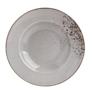 Vega Diep bord Palana; 200ml, 24x4 cm (ØxH); grijs; rond; 6 stuk / verpakking